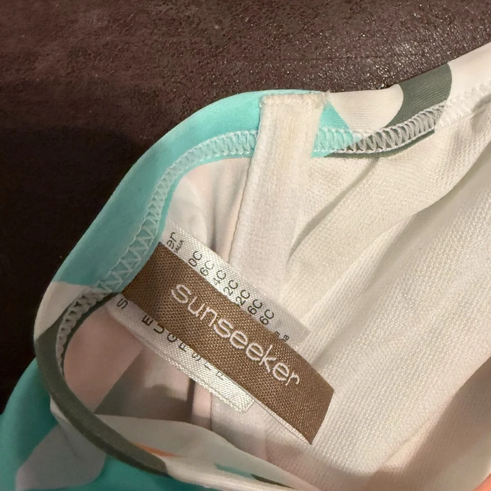 👙🌺🌴 Sunseeker Underwire Bikini Top 36C | Tropical Print Swim Top